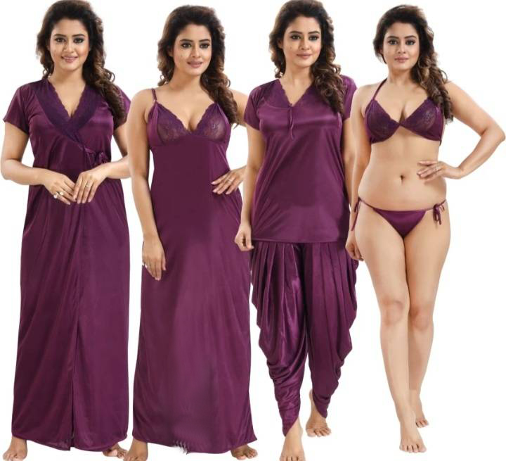 Purple 2-Part Nighty